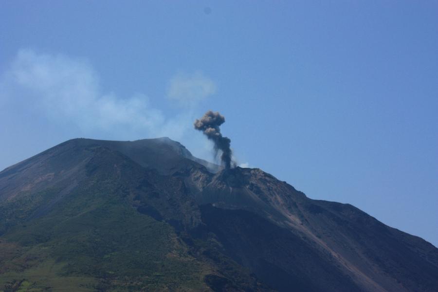 Kouc sopka Stromboli